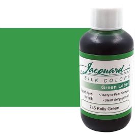 Jacquard Silk Color - Kelly Green, 60ml Bottle
