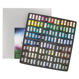 Jack Richeson Hand Rolled Soft Pastels Landscape Set - Professional Quality Artist Pastels