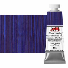 Michael Harding Oil Color - Phthalo Blue (Red Shade), 40ml Tube