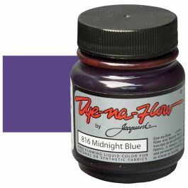 Jacquard Dye-Na-Flow Fabric Paint, Midnight Blue, 2.25 oz Jar | Jerry's ...