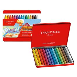 CARAN D'ACHE Crayons de cire Neocolor 1 7000.310 10 couleurs box