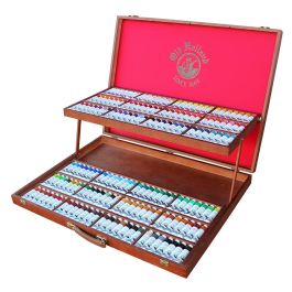 Old Holland Limited Edition Oil Color Wood Box Set of 168 (40ml