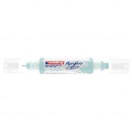 Edding 370 – Pennarello indelebile – Pennarello indelebile – punta tonda 1 mm – Blu – ad asciugatura rapida, resistente all'acqua e agli sfregamenti – per cartone, plastica, legno, metallo, vetro