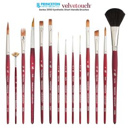 Princeton Velvetouch™ Series 3950 Synthetic Blend Brushes