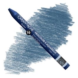 絵画 NEOCOLOR II Wax Pastels prussian-blue-bx10-caran-dache