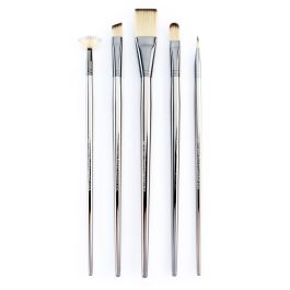 Royal Zen Series 53 Synthetic Long Handle #532 Brush Set of 5