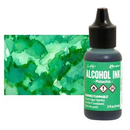 Tim Holtz Alcohol Ink - Pistachio, 1/2oz Bottle | Jerry's Artarama