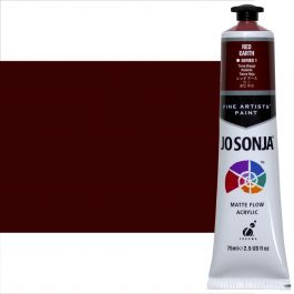 Sento Earth Red Jo Sonja Matte Flow Artist Acrylic - Red Earth, 75ml Tube | Jerry's ...