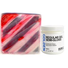 Golden 35105 Polímero Brillo Medio-8 Oz