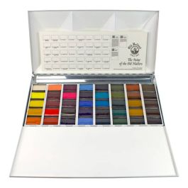 Old Holland Watercolor Triple Pan Metal Box Set of 40 | Jerry's