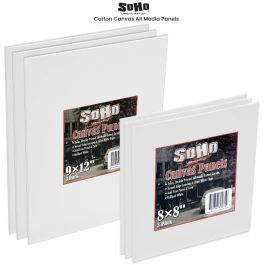 SoHo Panels Cotton Canvas All Media Artist Panels | Jerry's Artarama