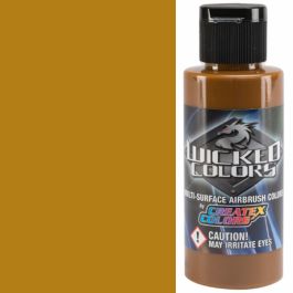 Wicked Air Airbrush Colors Yellow Ocher 2oz | Jerry's Artarama