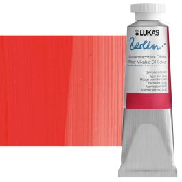 Lukas Berlin Pro Artists Peinture à L'Huile Mélangeable à L'Eau Ensemble De 6 (37mL) Ensemble De Départ De Tubes De 6-37 Ml, Soluble Dans L'Eau, Pigments Résistants à La Lumière, Séchage Rapide