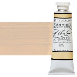 M. Graham Artists' Oil Color - Warm White (Unbleached Titanium