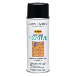 Grumbacher Workable Fixative Matte, 11.75oz Spray | Jerry's Artarama
