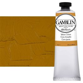 Gamblin Artists Oil - Yellow Ochre, 37ml Tube | Jerry's Artarama