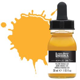 Liquitex : Professional : Acrylic Ink : 30ml : Yellow Orange Azo