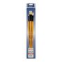 Mimik Hog Professional Synthetic Bristle Brush, Flat Mixed Set of 3 