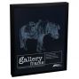 Ambiance Gallery Wood Frame - 11" x 14" Black, 1-1/2" Profile (Single)
