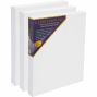 Centurion DLX Acrylic Primed Linen Canvas 12"x16", 1-1/2" Deep (Box of 3)