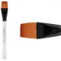 Beste Finest Golden Taklon Hair Brush Gold Wash Brush Size 1"