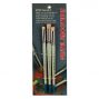 Creative Mark Pastel Smoothie Stiff Blender Brushes Set of 3 
