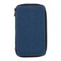 Global Art 24-Count Canvas Pencil Case - Denim