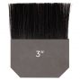 Gilders Tip Synthetic Squirrel Brush Single Thick 3 Inch