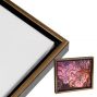 Illusions Floater Frame, 12"x16" Gold/Black - 3/4" Deep