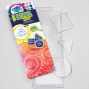 Gel Press Reusable Gel Printing Plate 3pk Circle/Triangle/Square Set Assorted Sizes