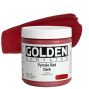 GOLDEN Heavy Body Acrylics - Pyrrole Red Dark, 8oz Jar