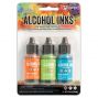 Tim Holtz Alcohol Ink - 1/2oz - Spring Break Color Kit, Set of 3