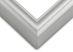 Sectional Aluminum Frame Style No. 5 - Frosted Silver
