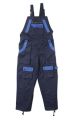 PaintWear™ "Bib Style" Overall Male Large - Navy / Royal