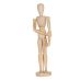 Wood Figure Manikin Wax Finish - Male 12"