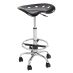 Bieffe Adjustable Stool with Foot Ring, Ergonomic Design