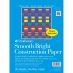 Strathmore 100 Series Kids' Art Paper Smooth Bright Construction Paper Pad (30 Sheets) 8.5x11"
