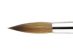 Princeton Series 7050 Kolinsky Sable Short Handle Brush Round #10