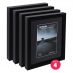 Gotham Complete Black, 11"x14" Gallery Frame w/ Glass + Backing (Box of 4)