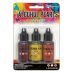 Tim Holtz Alcohol Ink - Pearls Kit #5, 1/2oz 3-Pack (Intense/Radiant/Scorch)