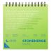 Stonehenge Paper Wirebound Journal 7x7", White Pad (32 Sheets)