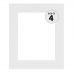 Ambiance Studio Wood Frame, White 11"x14" with Plexi Glazing (Box of 4)