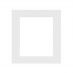 Ambiance Studio Wood Frame, White 12"x12" with Plexi Glazing