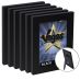 Vegas Vinyl-Wrapped Frame with Acrylic Glazing - Black, 8" x 10" (Box of 6)