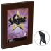 Vegas Vinyl-Wrapped Frame with Acrylic Glazing - Dark Walnut, 8"x10"