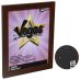 Vegas Vinyl-Wrapped Frame with Acrylic Glazing - Dark Walnut, 9"x12"