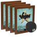 Vegas Vinyl-Wrapped Frame with Acrylic Glazing - Nutmeg, 16" x 20" (Box of 4)