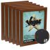 Vegas Vinyl-Wrapped Frame with Acrylic Glazing - Nutmeg, 11" x 14" (Box of 6)