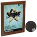 Vegas Vinyl-Wrapped Frame with Acrylic Glazing - Nutmeg, 11"x14"