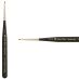Princeton Mini-Detailer Series 3050 Synthetic Brush - Angle Shader, Mini Handle, Size 12/0